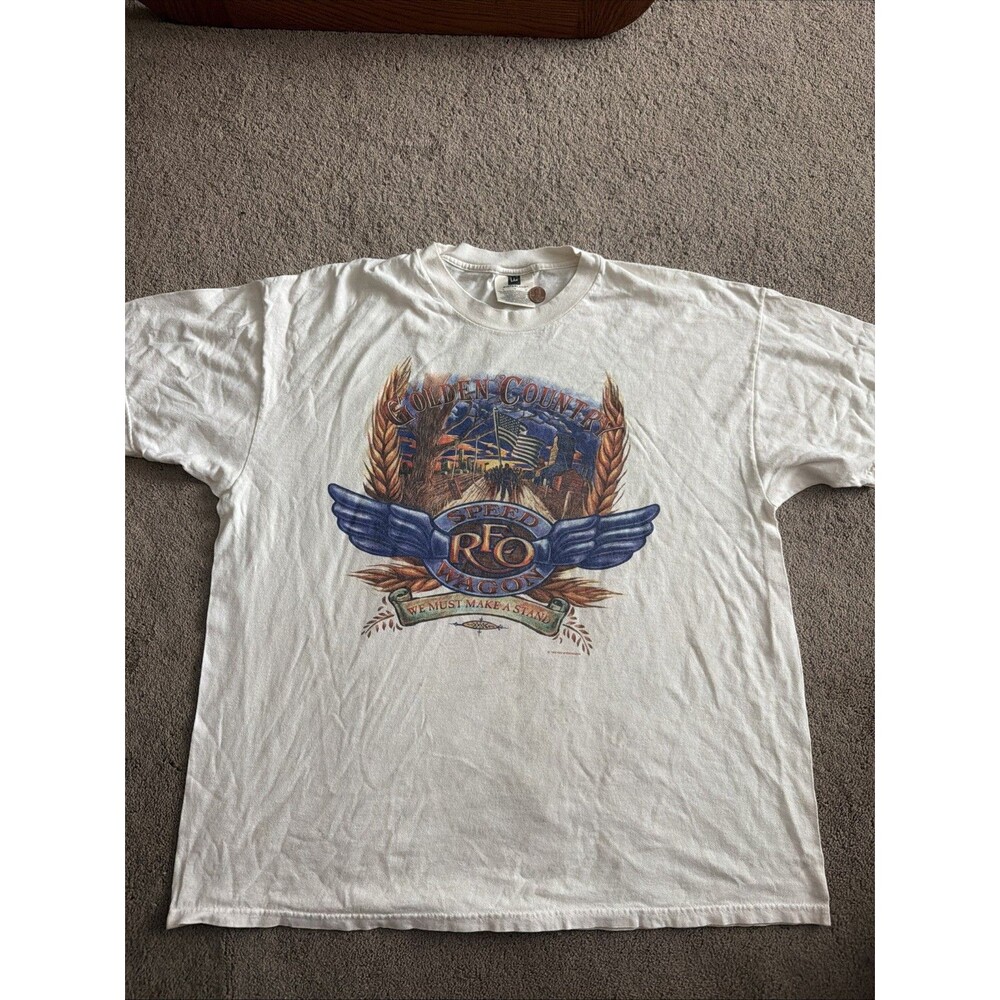 Vintage 1998 REO Speedwagon Golden Country Band Shirt Sz XL 90s Winterland Tag